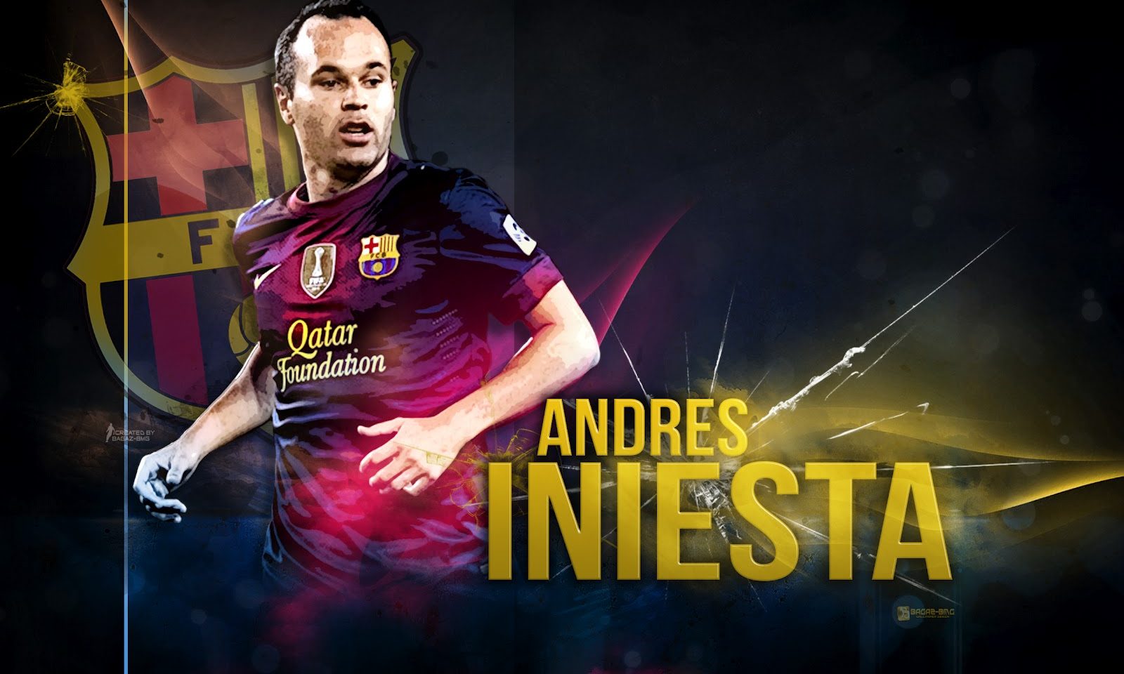 wallpaper Iniesta