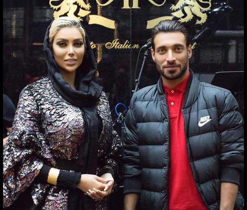 عکس شجاع خلیل زاده و همسرش