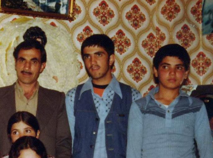 عکس خانوادگی جواد خیابانی
