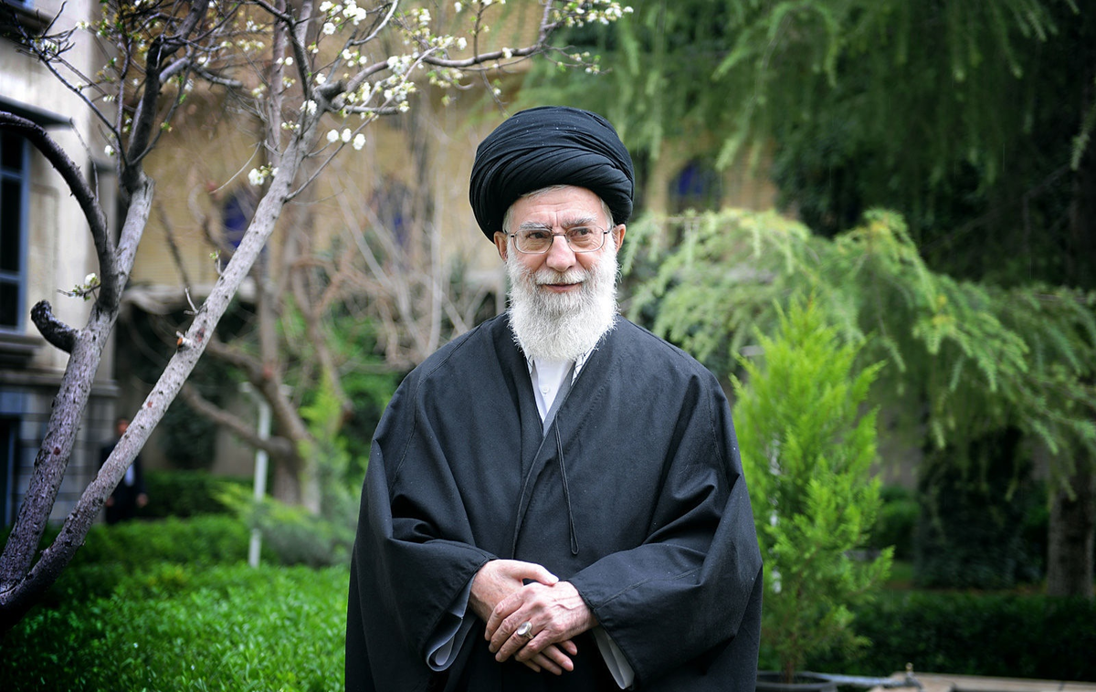 عکس جذاب سید علی خامنه‌ای