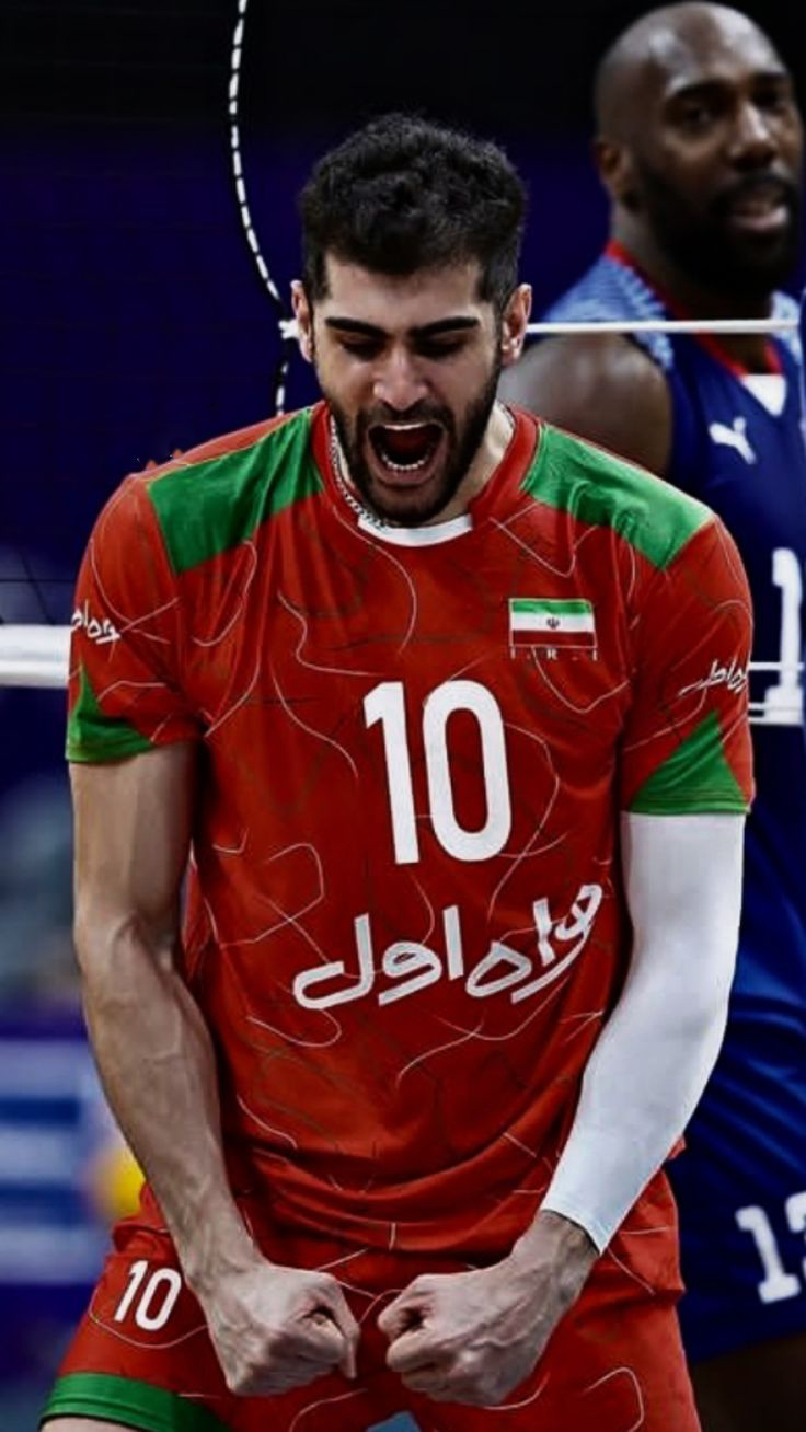 عکس امین اسماعیل‌نژاد والیبالیست