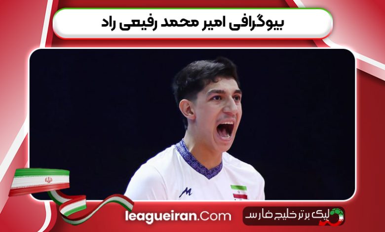 بیوگرافی امیر محمد رفیعی راد