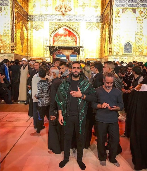 عکس  پدر ساشا سبحانی 